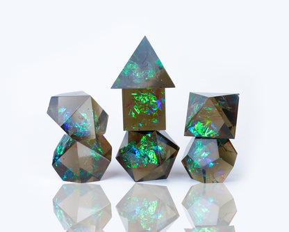 Sirius Dice - Black Cloak & Dagger Dice Set - Good Games