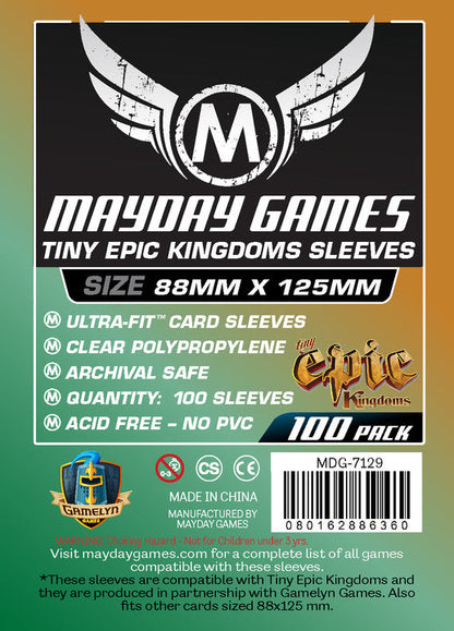 Tiny Epic Kingdoms: Card Sleeves - Mayday - Good Games