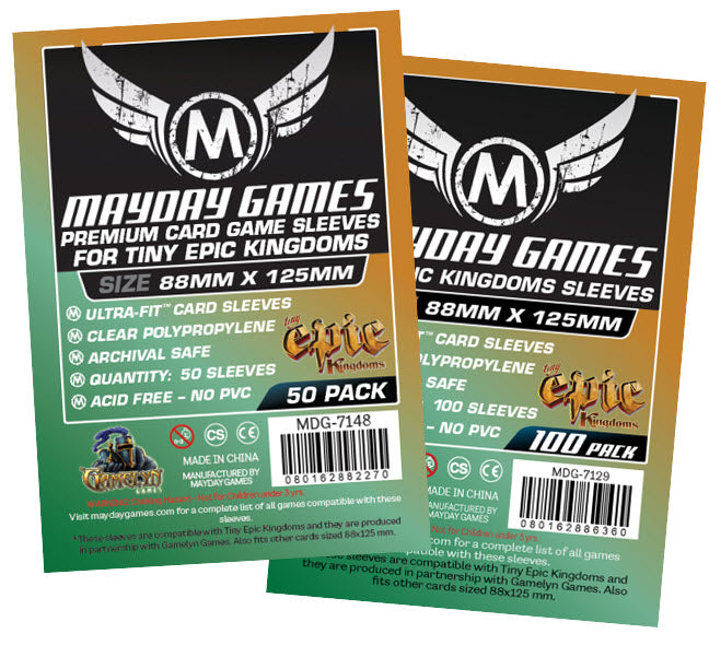 Tiny Epic Kingdoms: Card Sleeves - Mayday