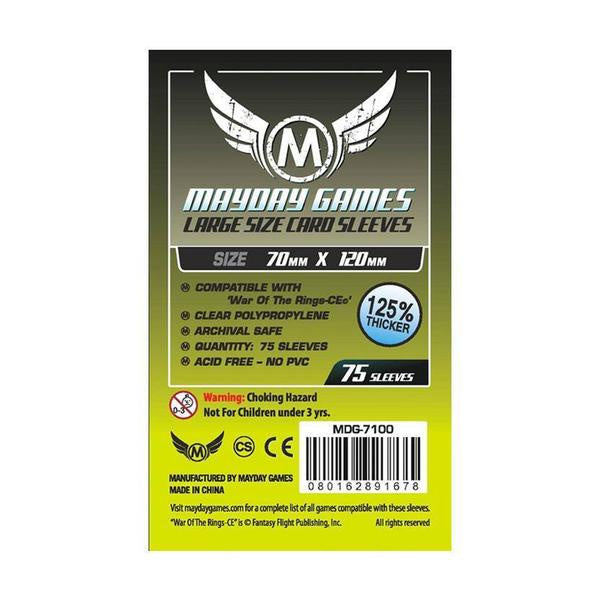 Mayday Games - Custom Premium Sleeves 70mm x 120mm - Good Games