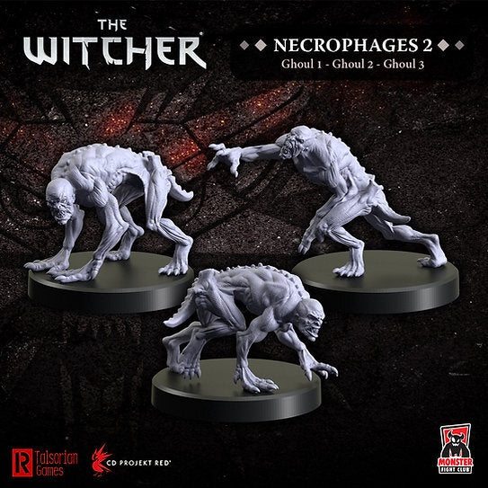 The Witcher Miniatures - Necrophages 2 Ghouls - Good Games