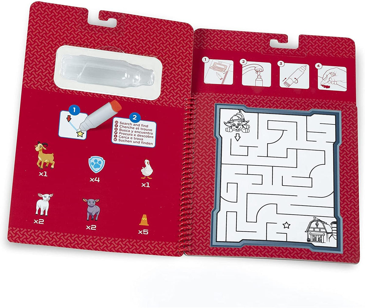 Paw Patrol - Water WOW! Marshall
