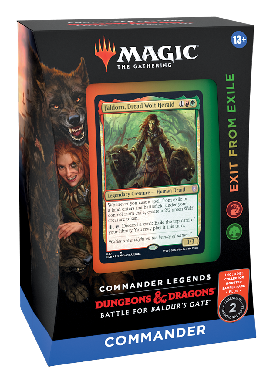 Magic: The Gathering - Commander Legends: Battle for Baldurs Gate Commander Deck - Good Games