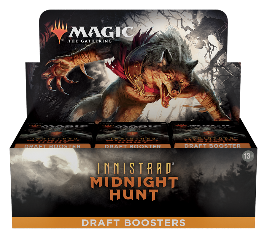 Magic: The Gathering - Innistrad: Midnight Hunt Draft Booster Box - Good Games