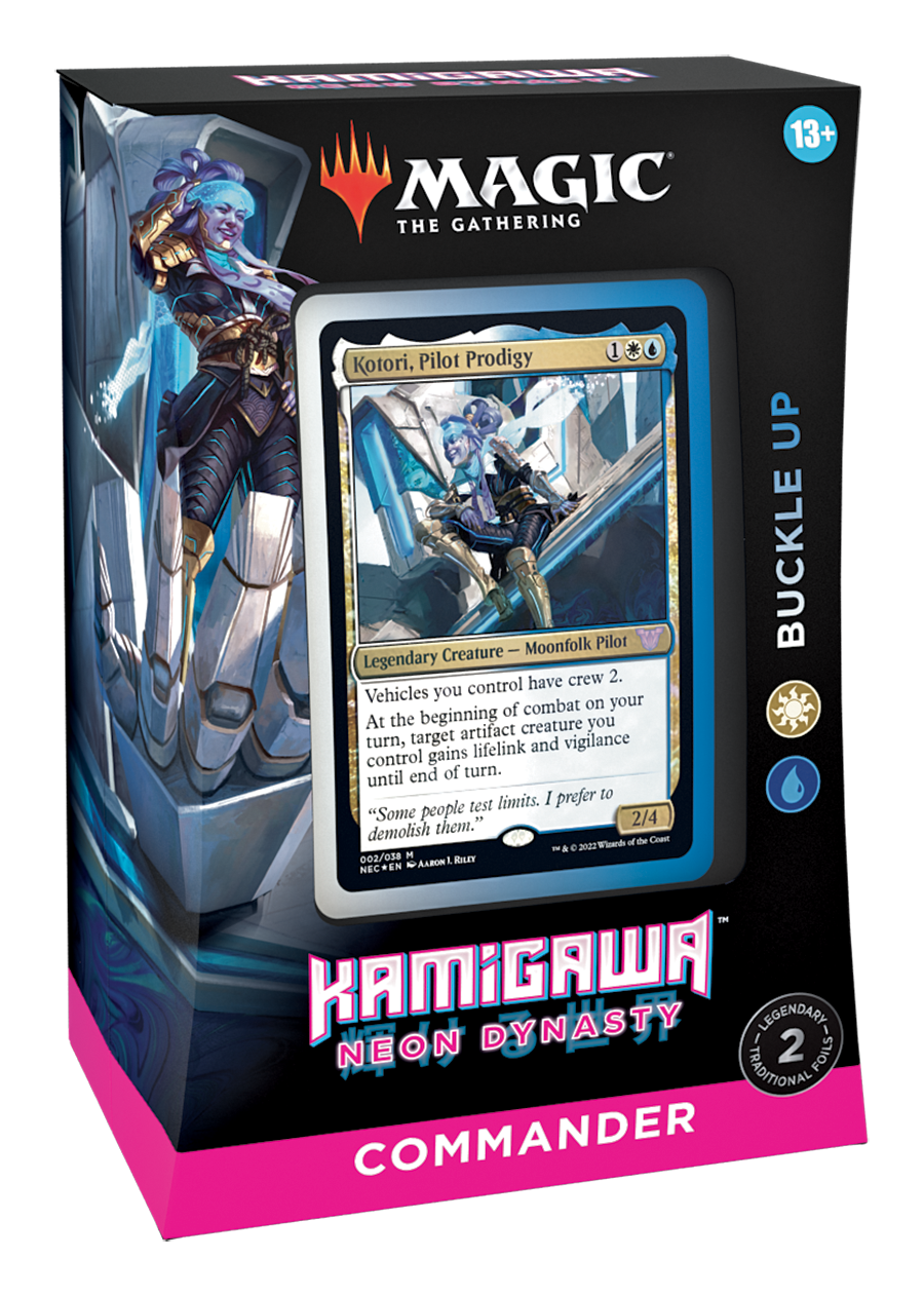 Magic: The Gathering - Kamigawa: Neon Dynasty Commander Deck - Buckle Up - Good Games