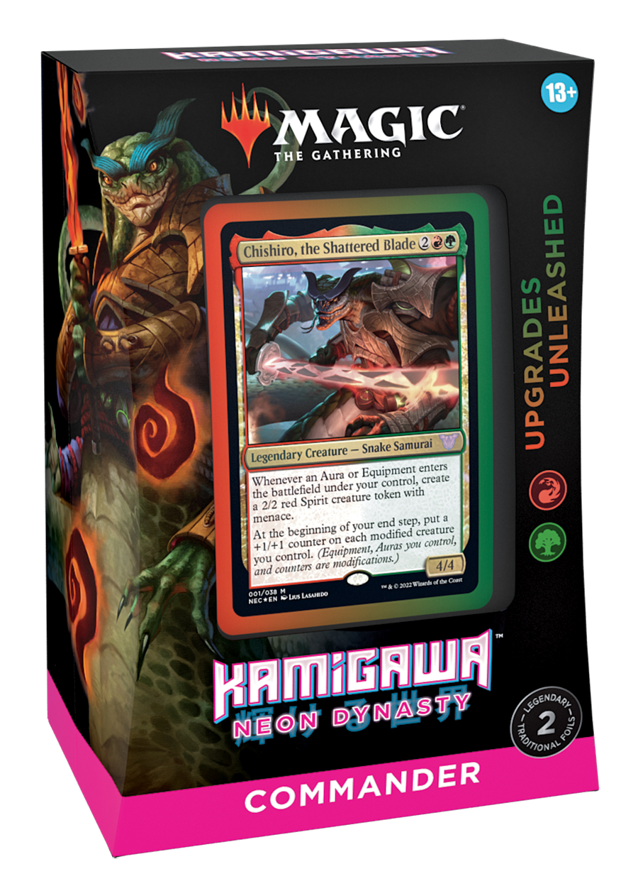 Magic: The Gathering - Kamigawa: Neon Dynasty Commander Deck - Upgrades Unleashed