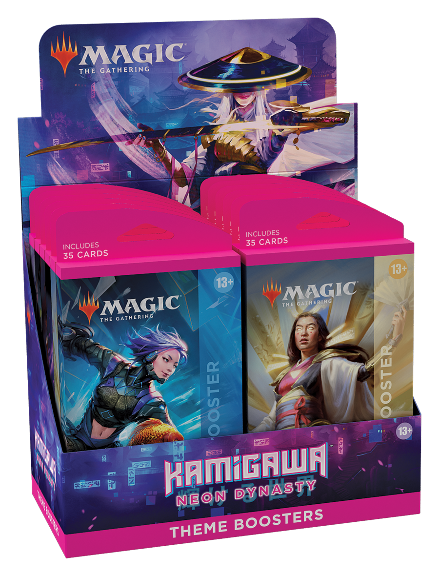 Magic: The Gathering - Kamigawa: Neon Dynasty Theme Booster Display