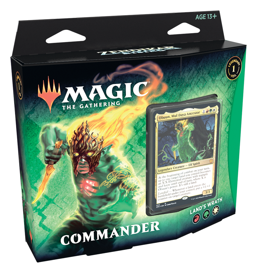 Magic: The Gathering - Zendikar Rising Commander Deck - Good Games