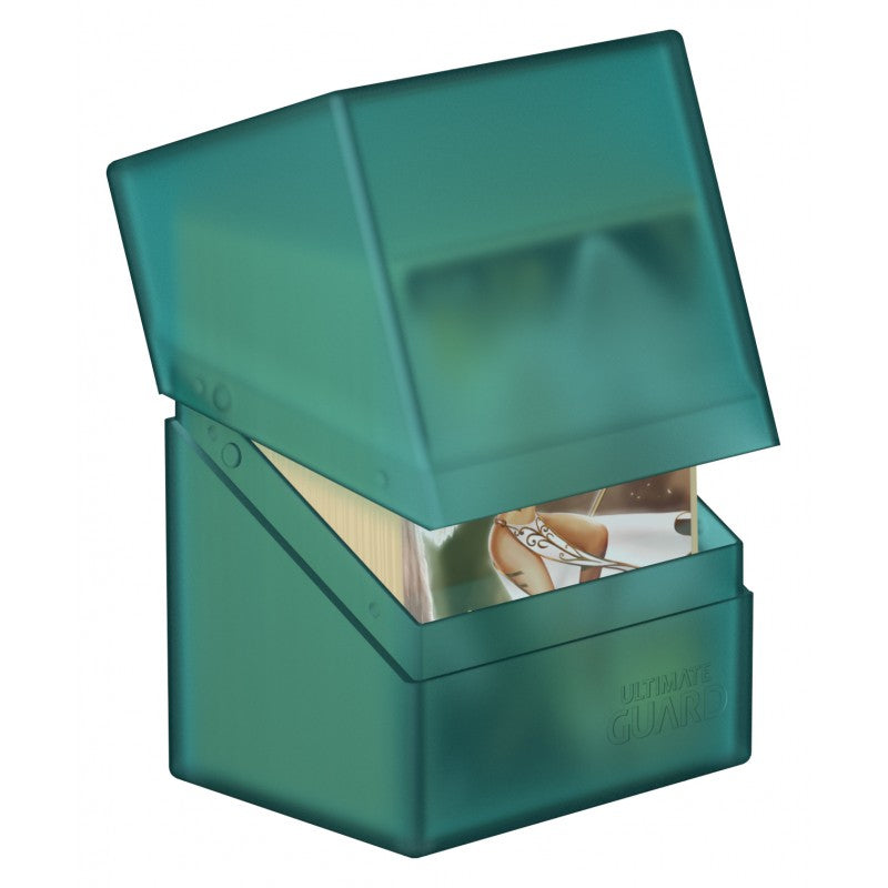 Ultimate Guard - Boulder Deck Case 80+ Standard Size Malachite - Good Games