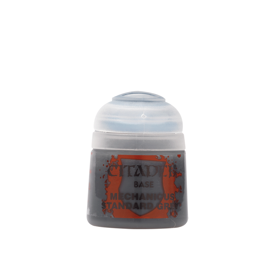 Citadel Base Paint - Mechanicus Standard Grey 12ml (21-24) - Good Games