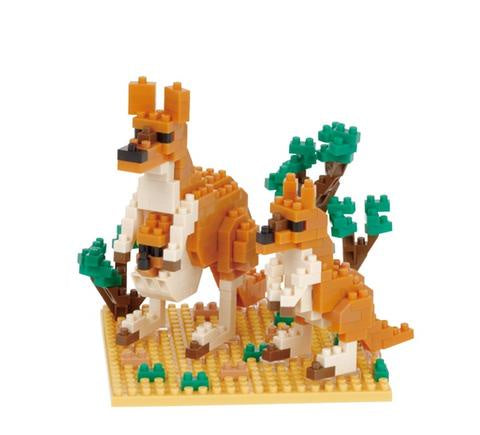 Nanoblocks - Big Kangaroo &amp; Joey - Good Games
