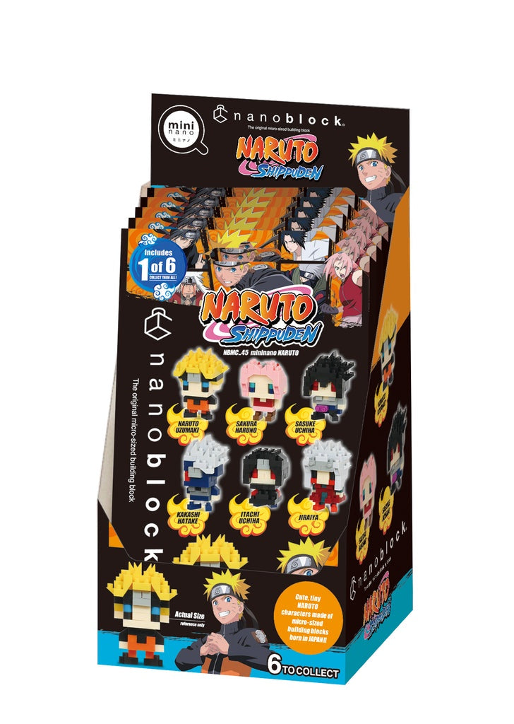 Nanoblocks - Mininano Naruto Vol.1 (6 designs) - Good Games