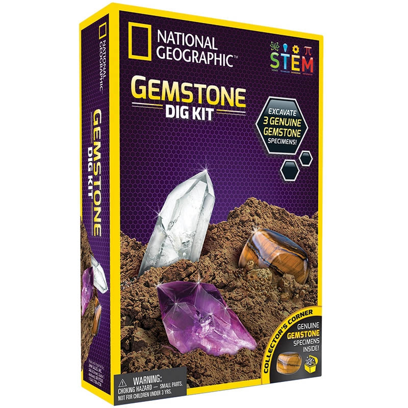 National Geographic - Gemstone Dig Kit - Good Games