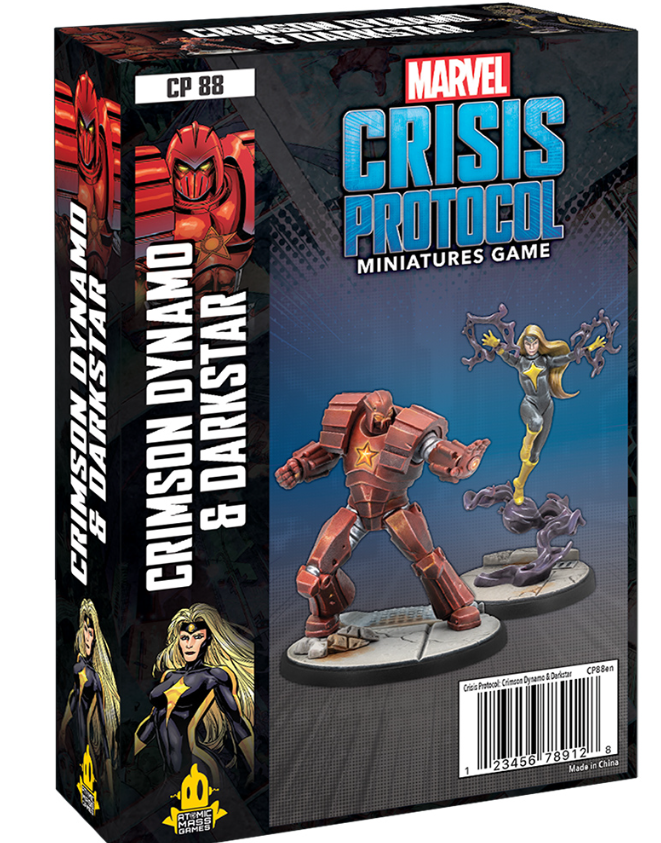 Marvel: Crisis Protocol - Crimson Dynamo And Dark Star