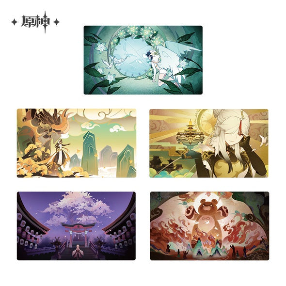Genshin Impact - A Glimpse of the World Series Postcard Set - 3D - Good Games