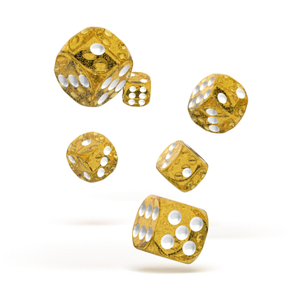 Oakie Doakie Dice - D6 16mm Speckled Orange (12) - Good Games
