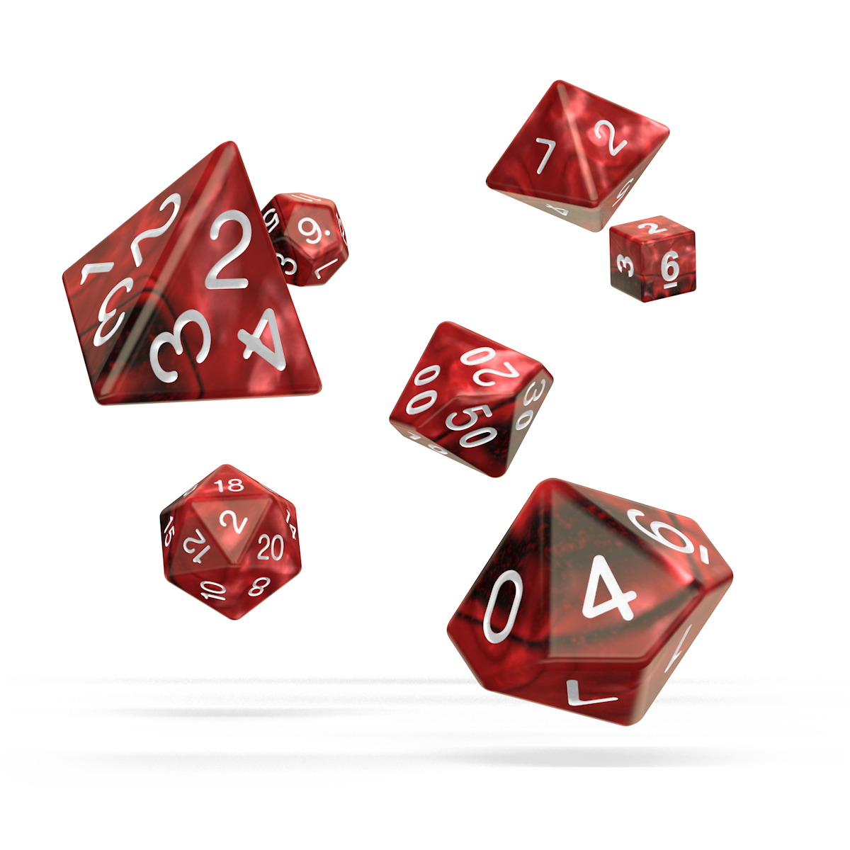 Oakie Doakie Dice - RPG Set Gemidice Vampire (7)