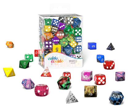 Oakie Doakie Dice - Mixed Set Retail Pack (100) loose dice - Good Games