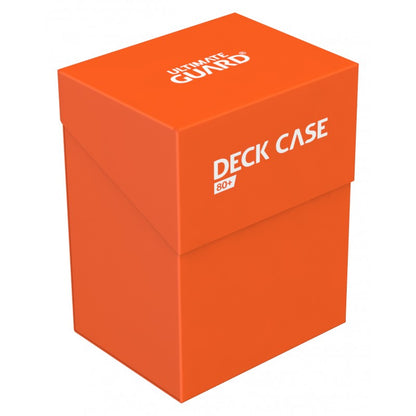 Ultimate Guard - Deck Case 80+ Standard Size Orange - Good Games