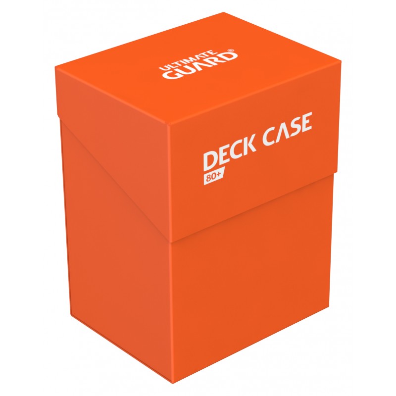 Ultimate Guard - Deck Case 80+ Standard Size Orange