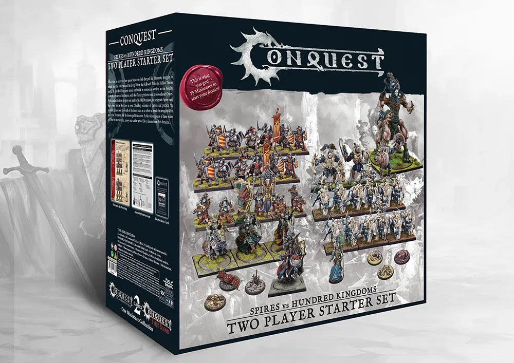 Conquest TLAOK - Two Player Starter Set 100k vs Spires - Good Games