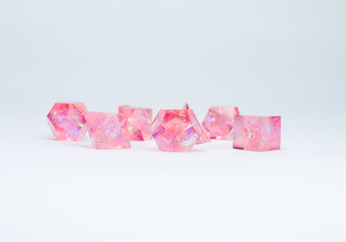 Sirius Dice - Pink Cloak &amp; Dagger Dice Set - Good Games