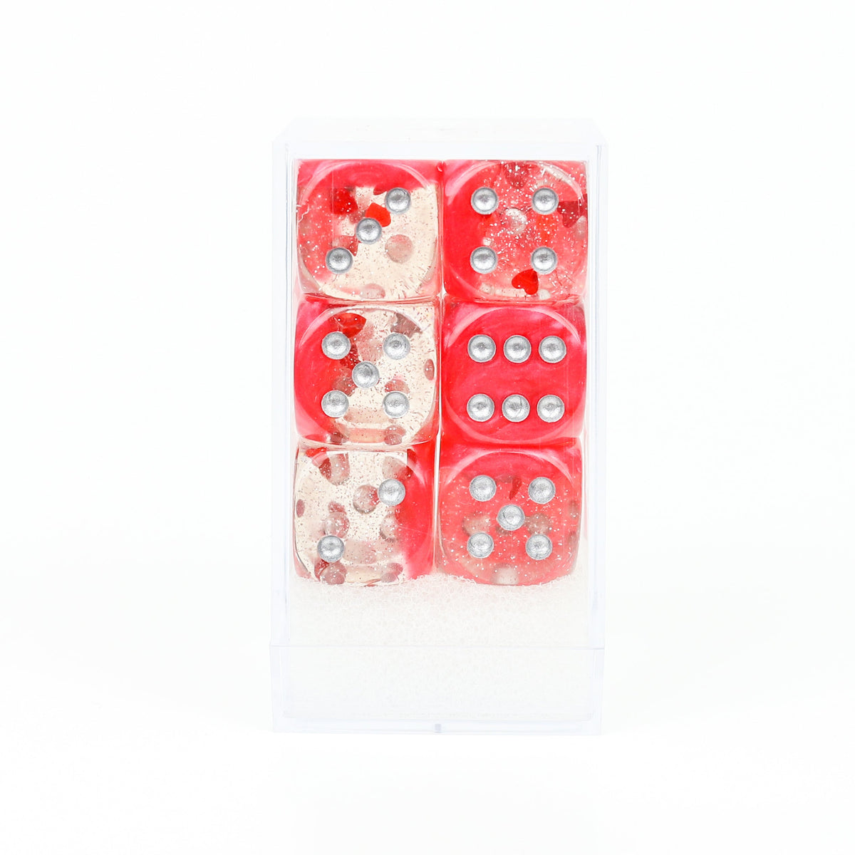 Sirius Dice - Hearts D6 Dice Set 16mm