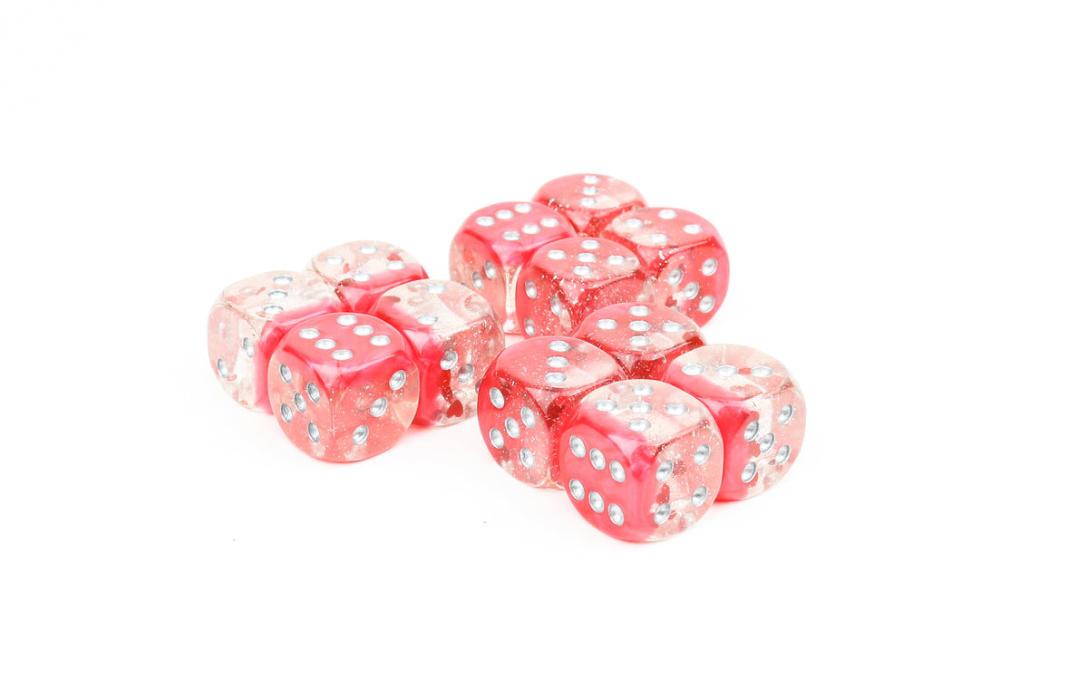 Sirius Dice - Hearts D6 Dice Set 16mm