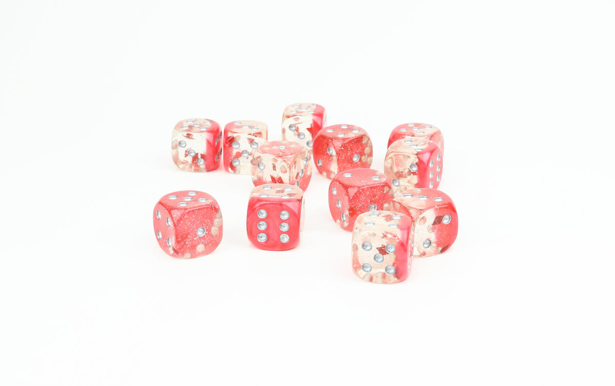 Sirius Dice - Hearts D6 Dice Set 16mm