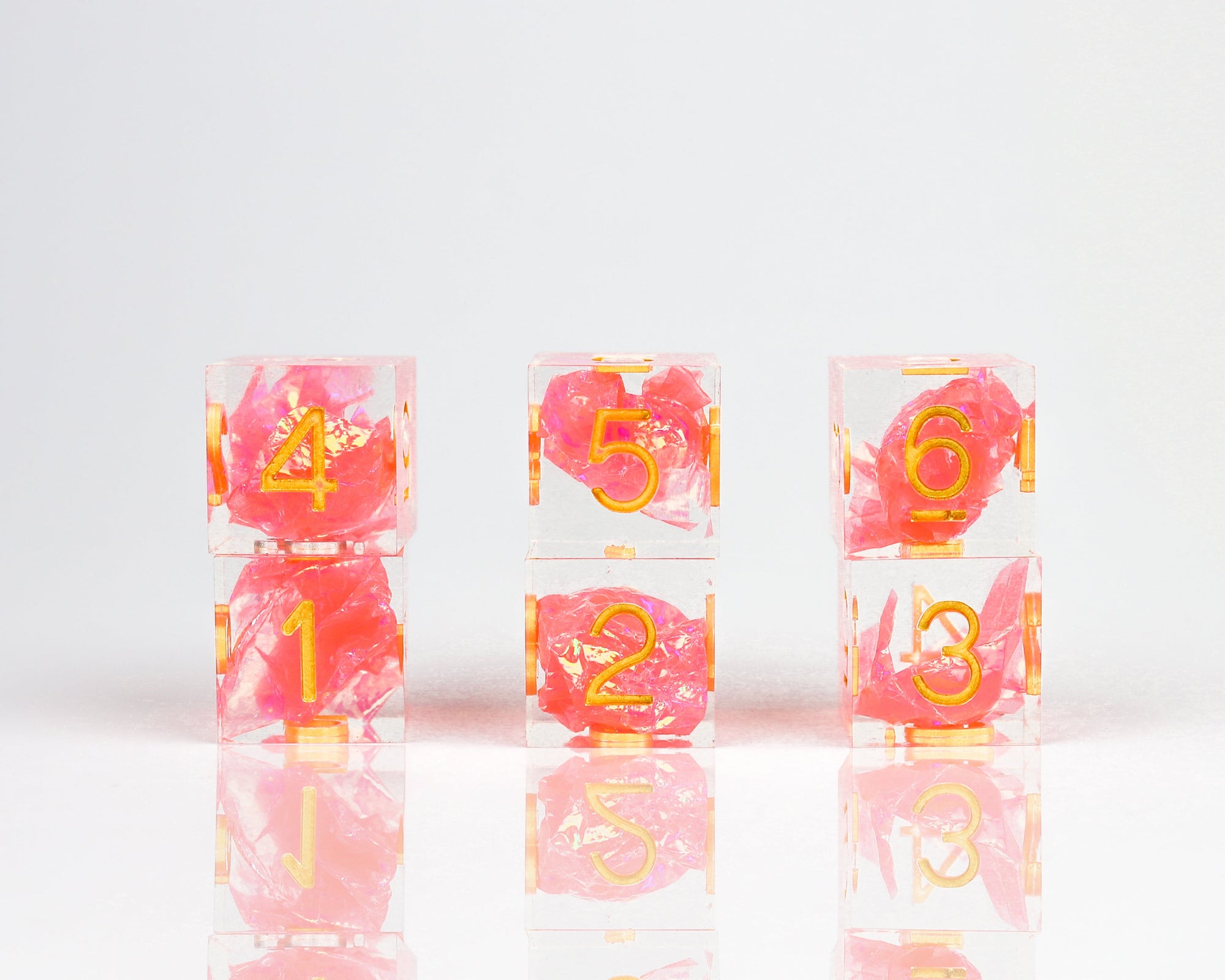 Sirius Dice - Sharp Flamingo D6 Dice - Good Games