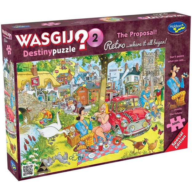 Wasgij? Retro Destiny 2 - The Proposal 500 Piece Jigsaw