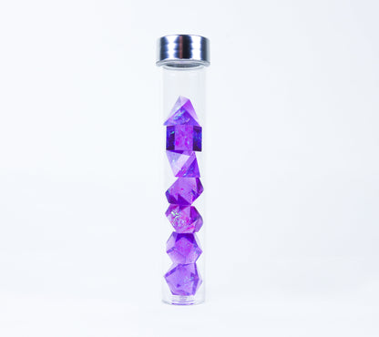 Sirius Dice - Purple Cloak & Dagger Dice Set - Good Games