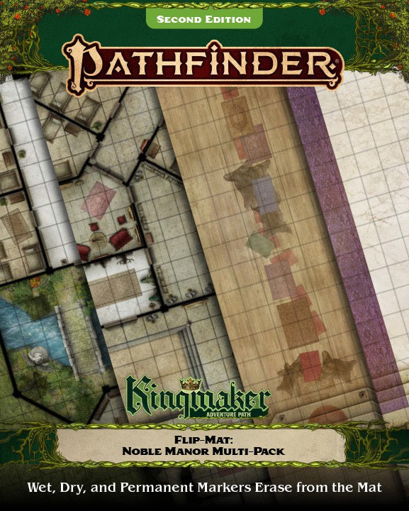 Pathfinder Second Edition - FlipMat Kingmaker Adventure Path Noble Manor - Good Games