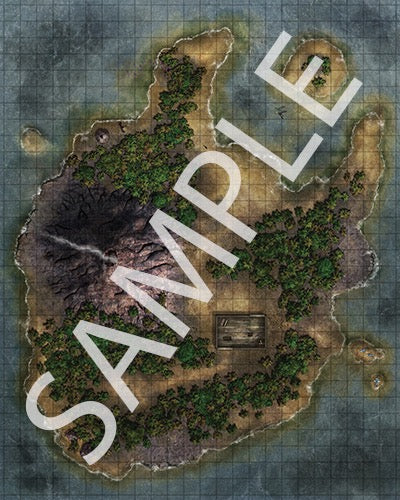 Pathfinder Flip-Mat Classics: Pirate Island