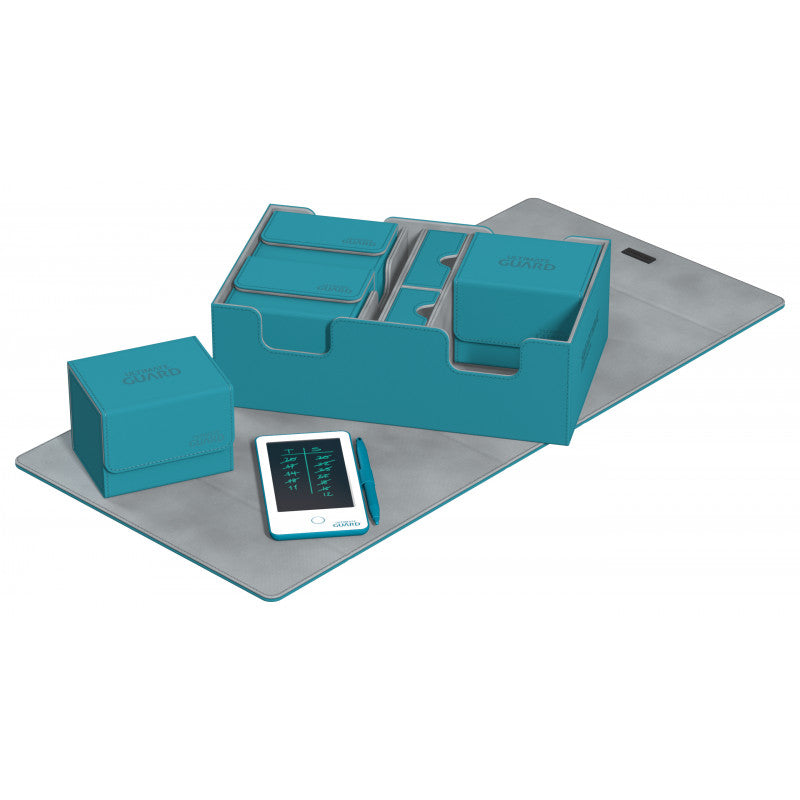 Ultimate Guard - Smarthive 400+ XenoSkin Petrol Blue Deck Box - Good Games