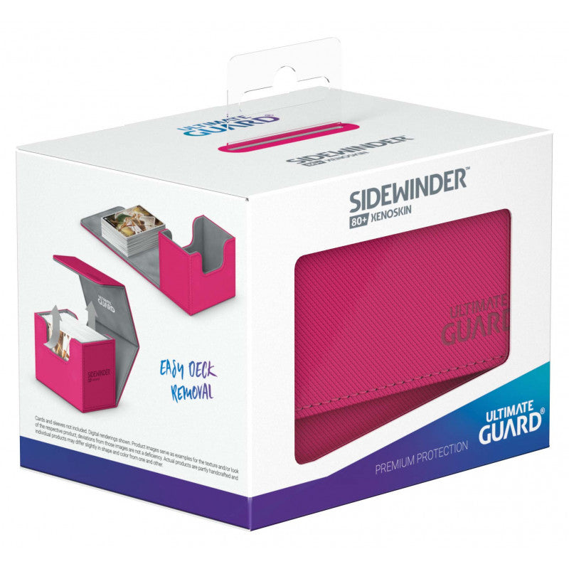 Ultimate Guard - Deck Box Sidewinder 80+ Standard Size Pink - Good Games