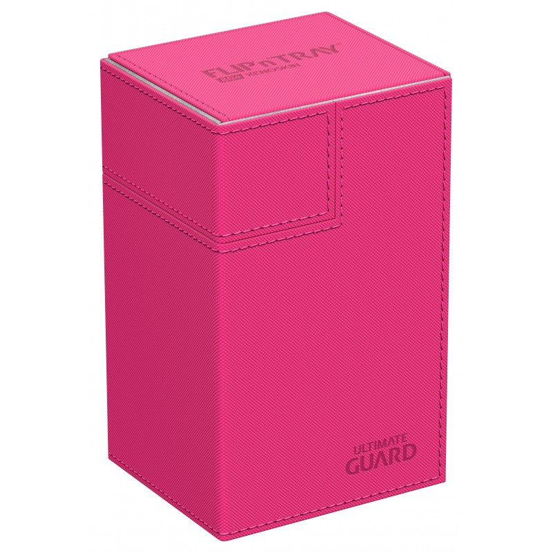 Ultimate Guard - Flip N Tray Deck Case 100+ Standard Size Xenoskin Pink - Good Games