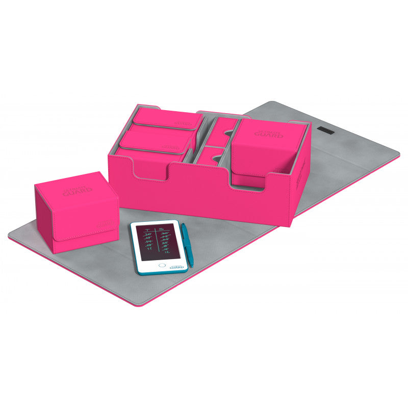 Ultimate Guard - Smarthive 400+ XenoSkin Pink Deck Box - Good Games
