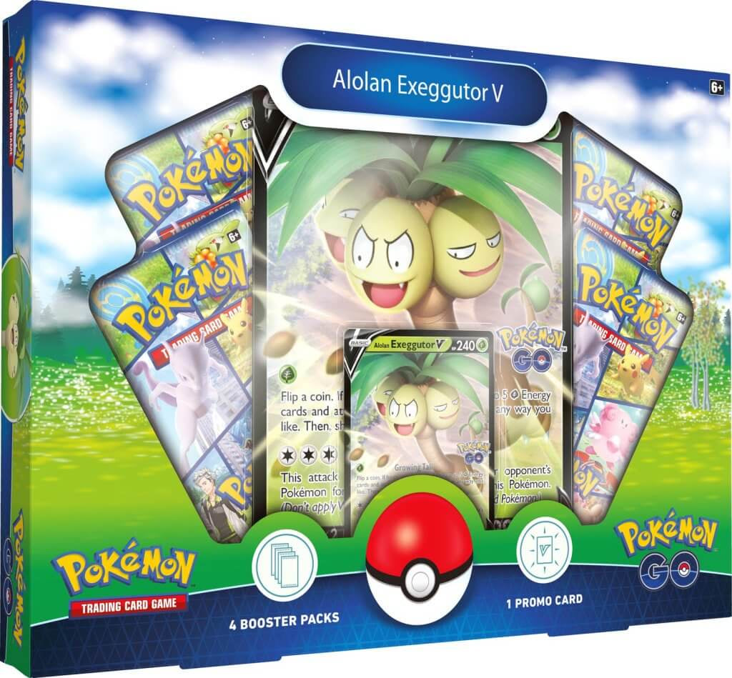 Pokemon TCG - Sword &amp; Shield - Pokemon Go Collection - Alolan Exeggutor V