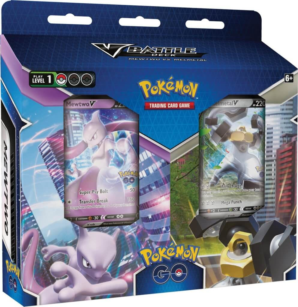 Pokemon TCG - Sword & Shield - Pokemon Go V Battle Deck Bundle - Good Games
