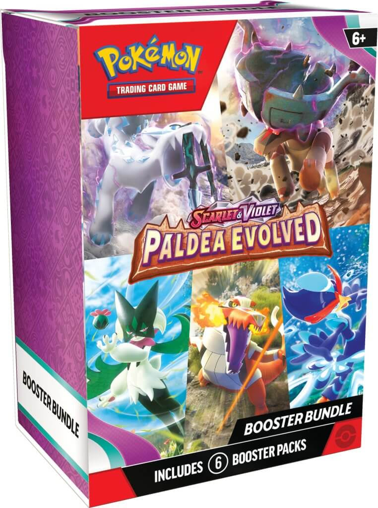 Pokemon TCG - Scarlet &amp; Violet - Paldea Evolved Booster Bundle