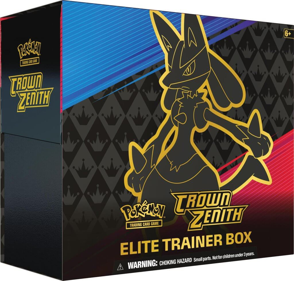 Pokemon TCG - Sword & Shield - Crown Zenith - Elite Trainer Box - Good Games