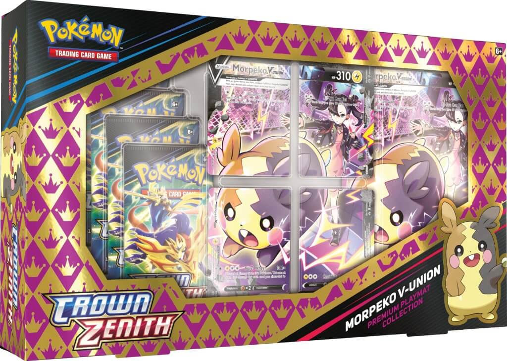 Pokemon TCG - Sword &amp; Shield - Crown Zenith Morpeko V Union Box