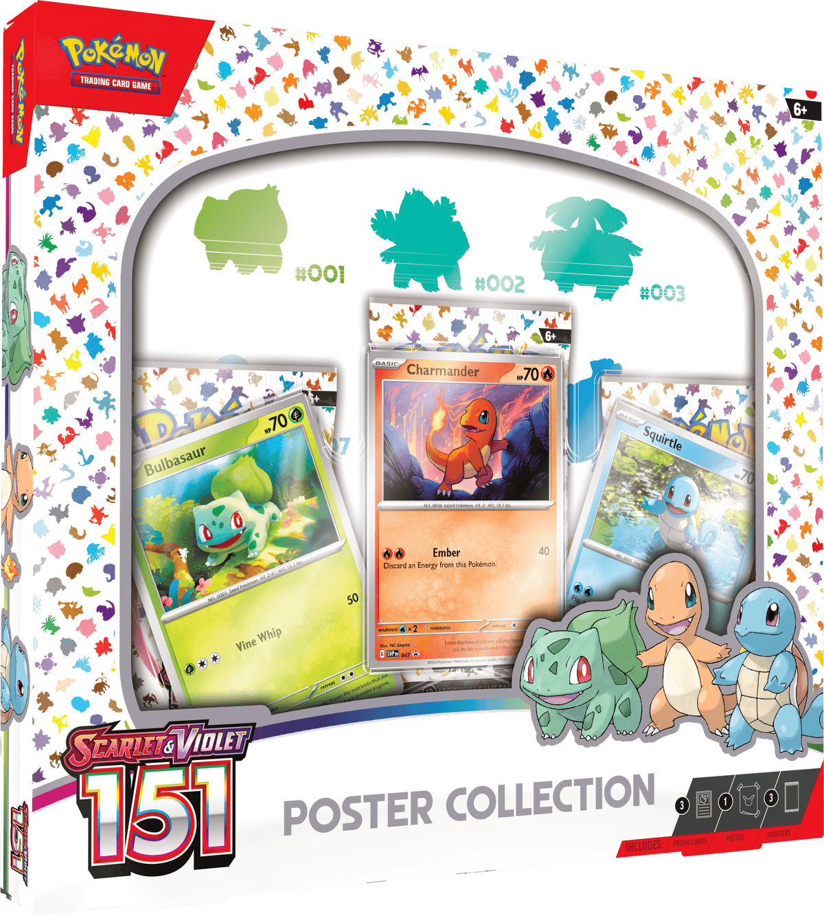 Pokemon TCG - Scarlet &amp; Violet - 151 Poster Collection