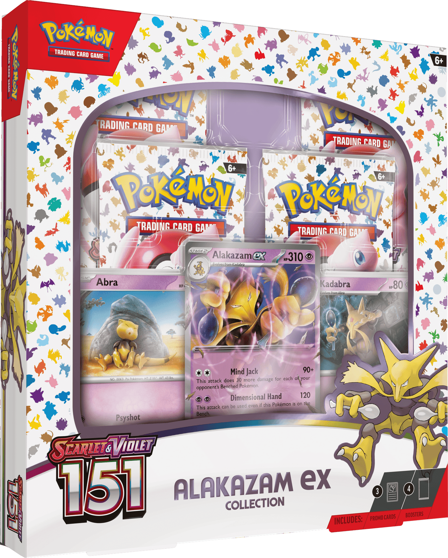 Pokemon TCG - Scarlet & Violet - 151 Ex Box Alakazam Ex - Good Games