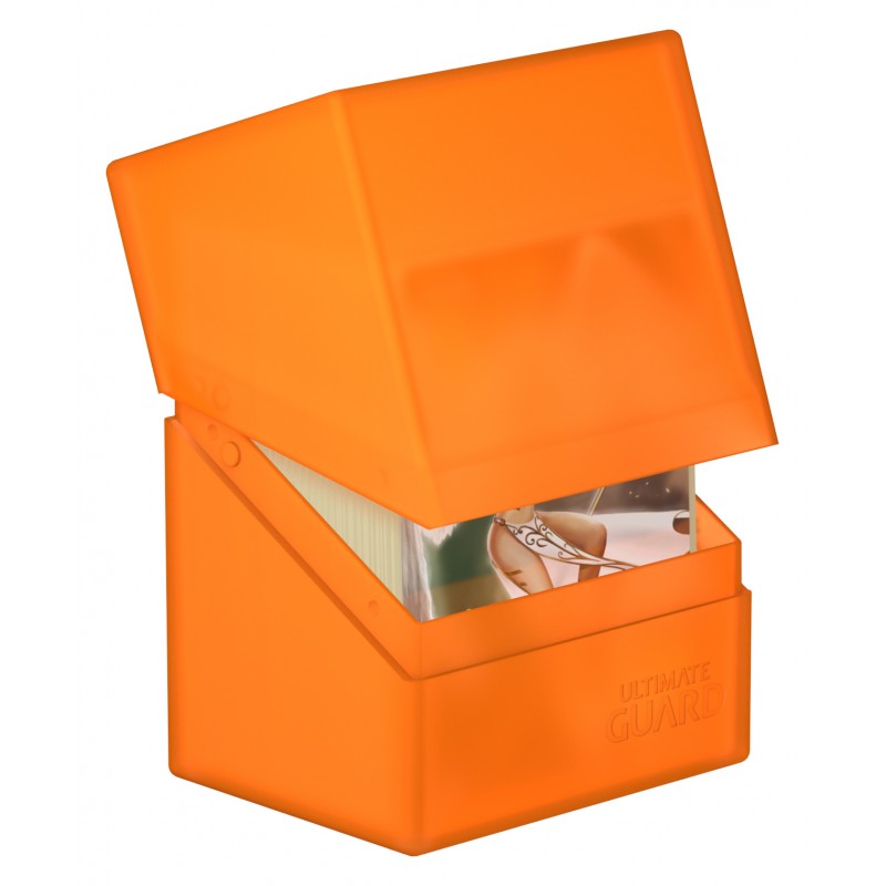 Ultimate Guard - Boulder Deck Case 80+ Standard Size Poppy Topaz - Good Games