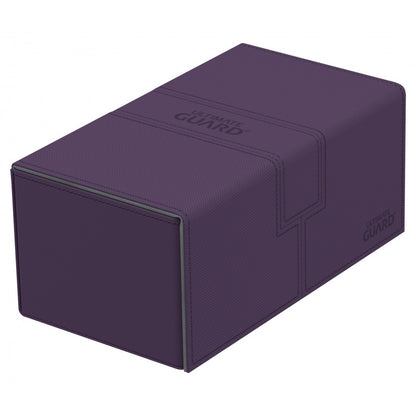 Ultimate Guard - Twin Flip N Tray Deck Case 200+ Standard Size Xenoskin Purple - Good Games