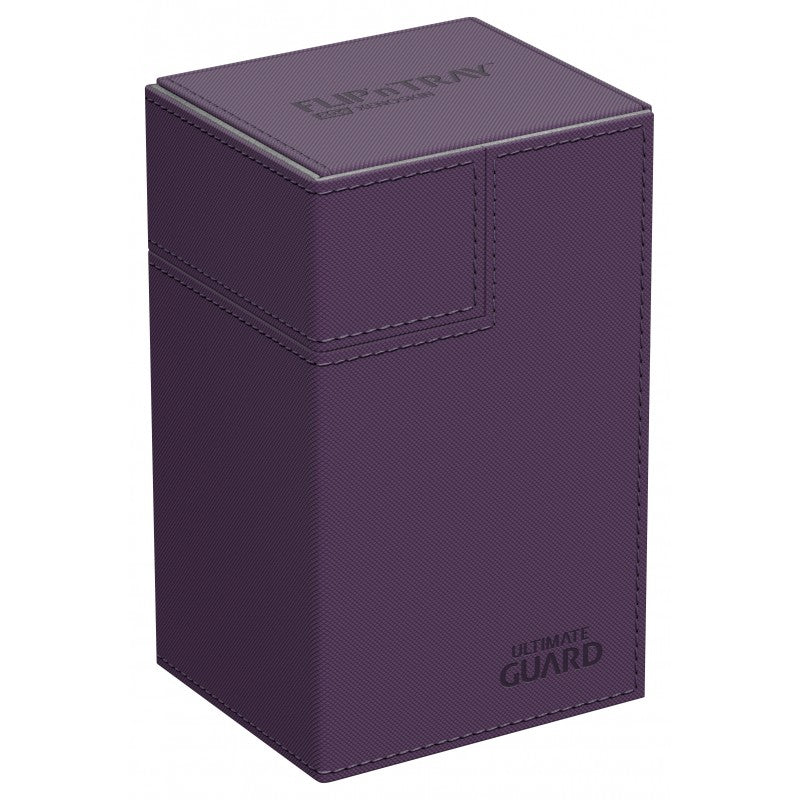 Ultimate Guard - Flip N Tray Deck Case 80+ Standard Size Xenoskin Purple