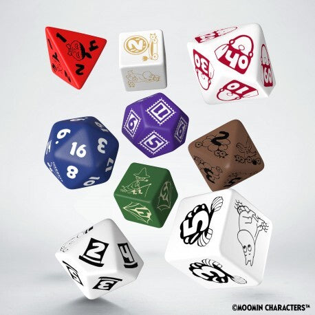 Q Workshop - Moomin Dice Set - Good Games