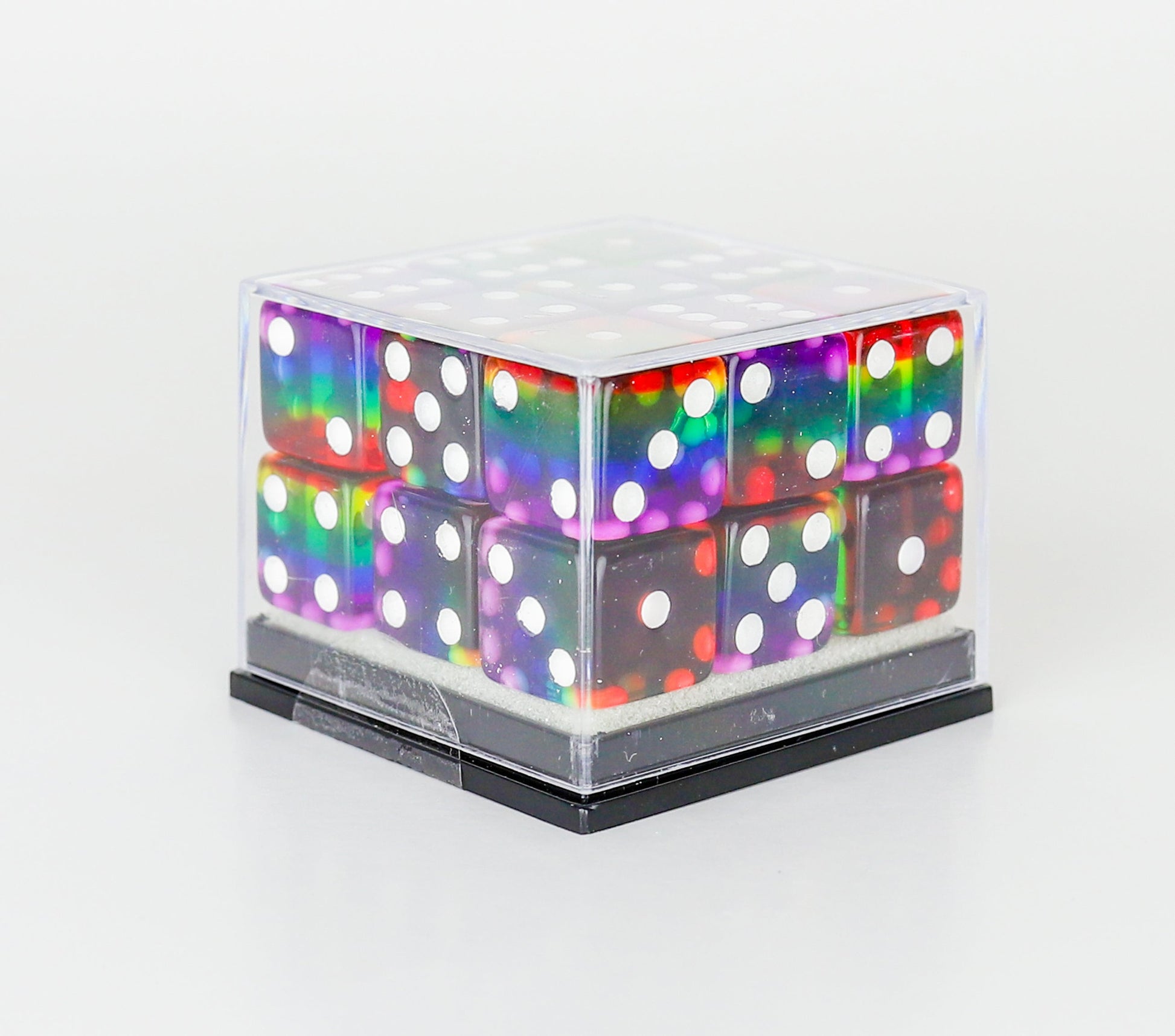 Sirius Dice - Rainbow D6 Dice Set 12mm - Good Games